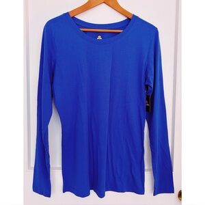 BNWT Natural Uniforms Modern Fit - Luxe Stretch Long Sleeved Shirt Size L